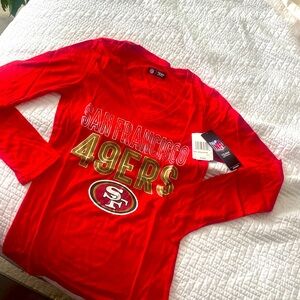 San Francisco 49ers top tshirt NFL
